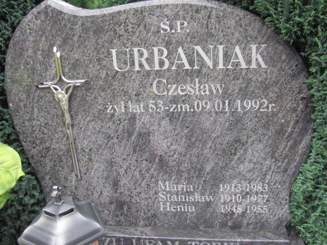 Henryk Urbaniak 1944 Kowalewo Opactwo - Grobonet - Wyszukiwarka osób pochowanych
