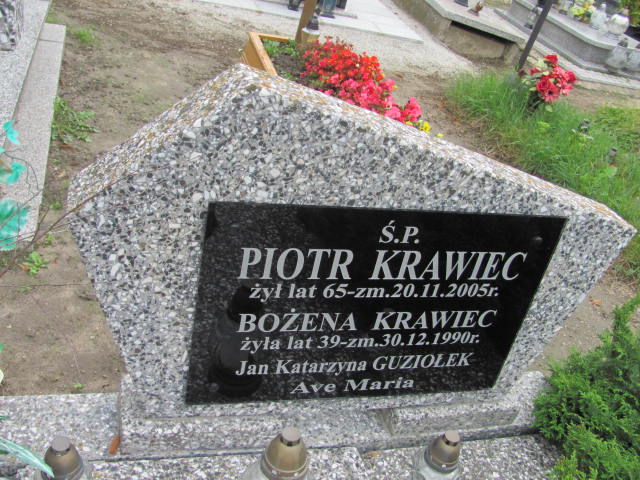 Piotr Krawiec Kowalewo Opactwo - Grobonet - Wyszukiwarka osób pochowanych